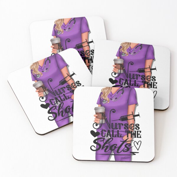 Item preview, Nurses call the shots designed and sold by craftduck.