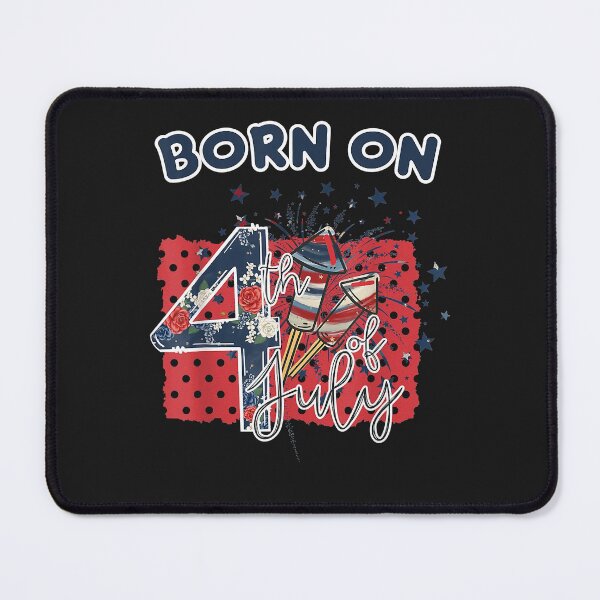 Item preview, Born On The Fourth Of July Birthday For Men Women Kids T-Shirt designed and sold by GarnettOrtiz.
