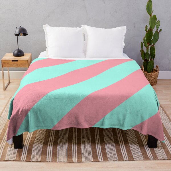 Item preview, Pink and Blue Stripes - Retro designed and sold by NobodysHero.