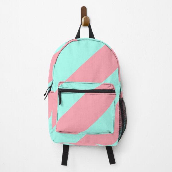 Item preview, Pink and Blue Stripes - Retro designed and sold by NobodysHero.