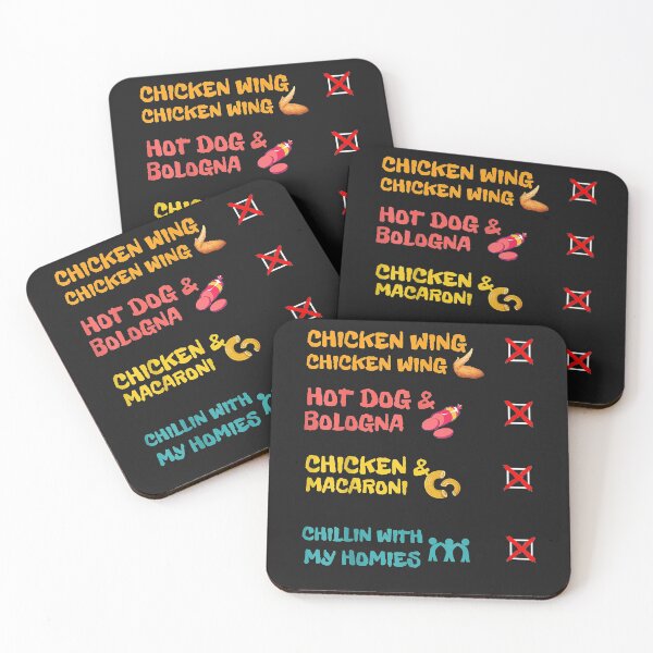 Item preview, Chicken wing chicken wing hot dog and bologna kids toddler T-Shirt designed and sold by GarnettOrtiz.