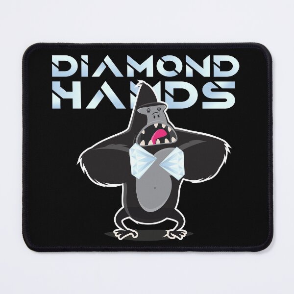 Item preview, Diamond Hands Ape Graphic designed and sold by ReRevolution.