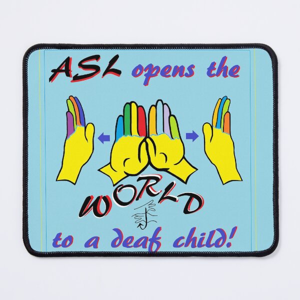 Item preview, ASL Opens the World designed and sold by EloiseArt.