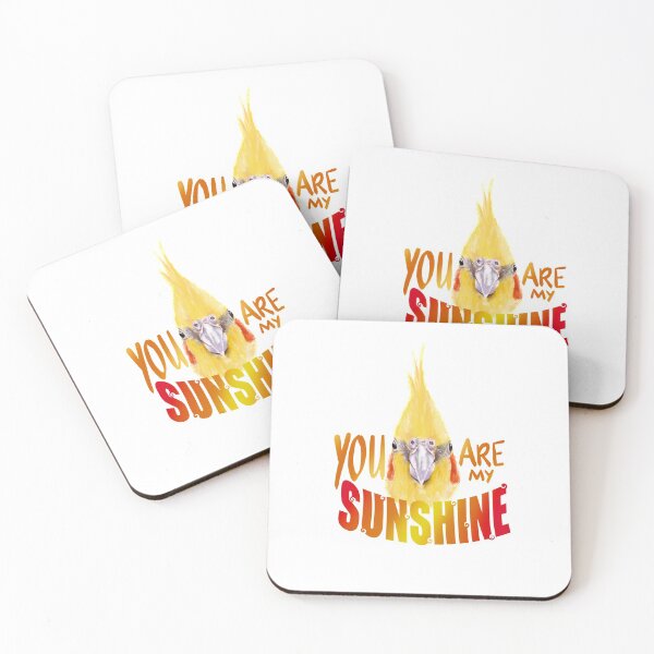 Item preview, Your Are My Sunshine - Yellow Cockatiel for Cockatiel owners and Parrot Lovers designed and sold by Syddall Susan.