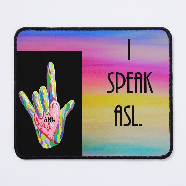 Item preview, I Speak ASL Everyone Should designed and sold by EloiseArt.