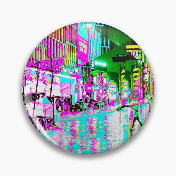 Item preview, Tokyo Japan City Glitch Art designed and sold by glitchhub.