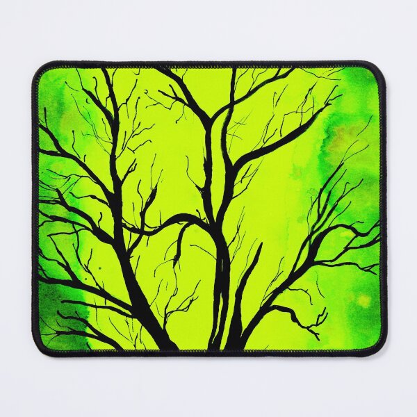 Item preview, Abstract Nightfall Design - Green designed and sold by MinArt Illustrations.