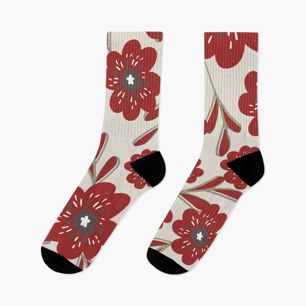 Item preview, Red Floral  Design designed and sold by lmcvinco.