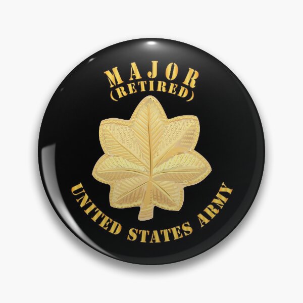 Item preview, Army - Major - MAJ - Retired - V1 designed and sold by Military Insignia Products.