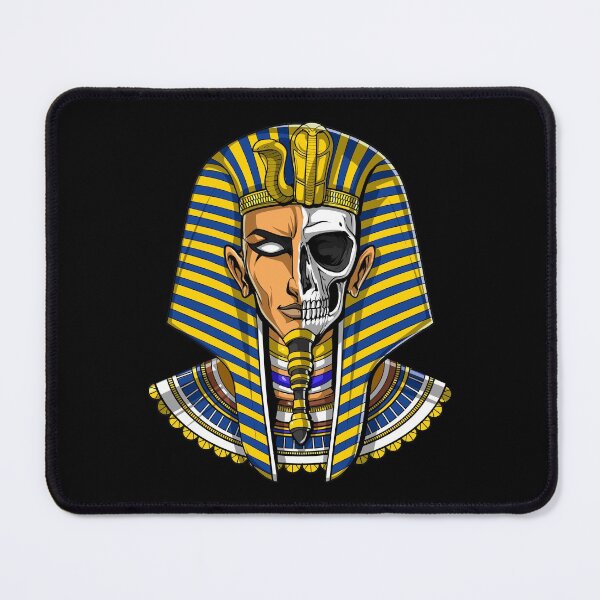 Item preview, Egyptian Pharaoh Tutankhamun Skull designed and sold by underheaven.