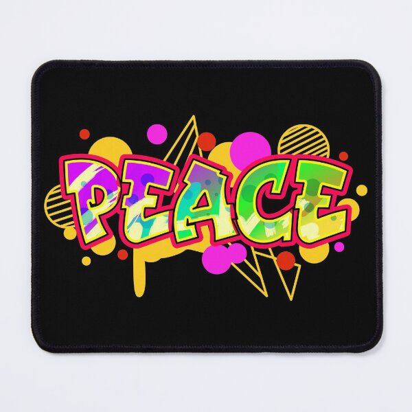 Item preview, Peace Graffiti Text Design designed and sold by mrhighsky.