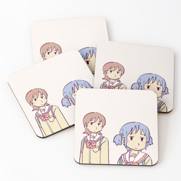 Item preview, I draw yuuko and mio meme face / funny nichijou designed and sold by RansRoom.