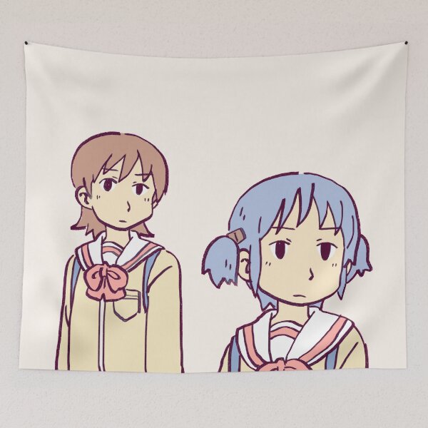 Item preview, I draw yuuko and mio meme face / funny nichijou designed and sold by RansRoom.