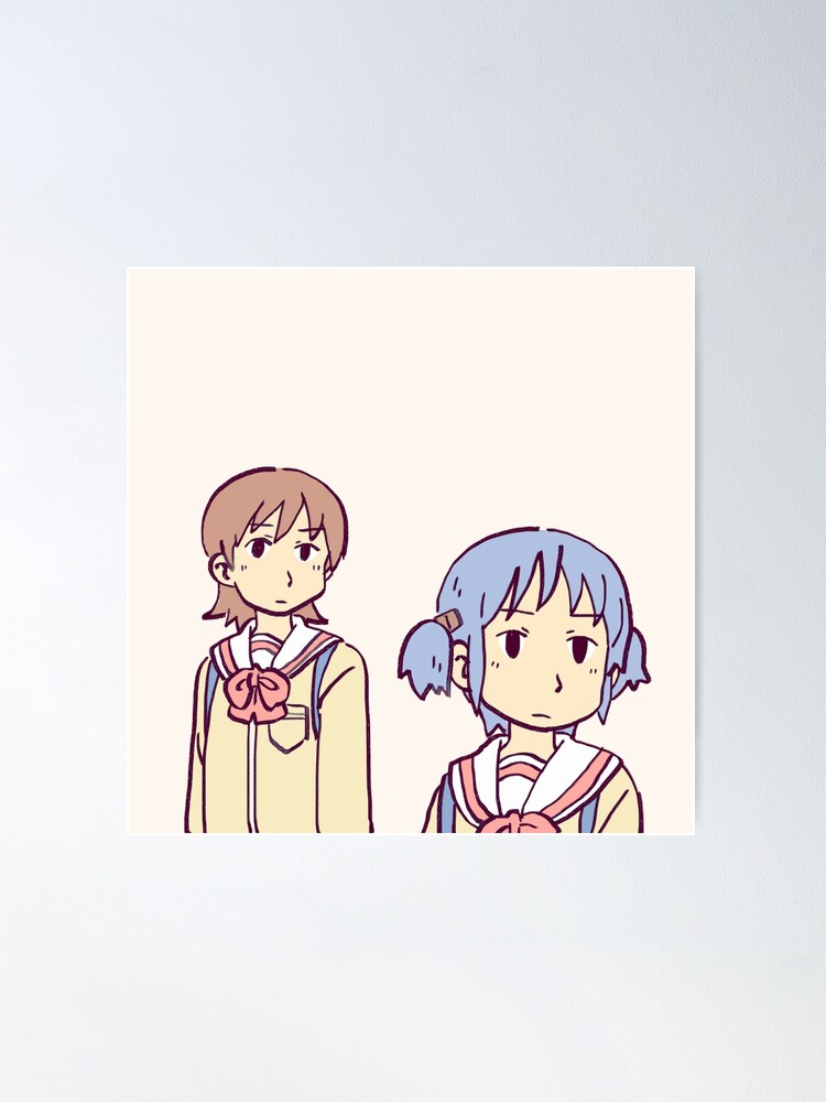 funny yuuko and mio meme face nichijou - Anime Memes - Pin