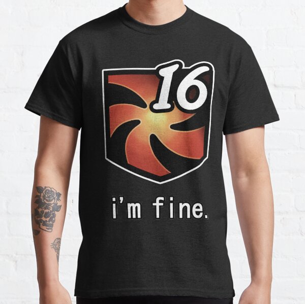 I'm Fine Vuln Stacks Classic T-Shirt