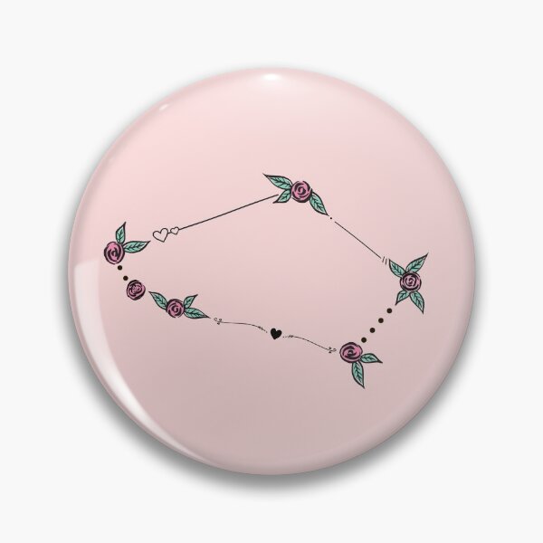Item preview, Tucana Constellation Roses and Hearts Doodle designed and sold by EndlessDoodles.