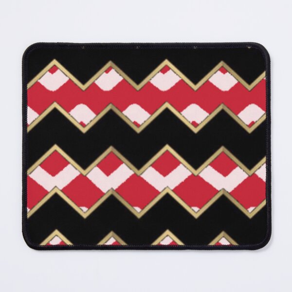 Item preview, Black and red chevron designed and sold by Rritu.