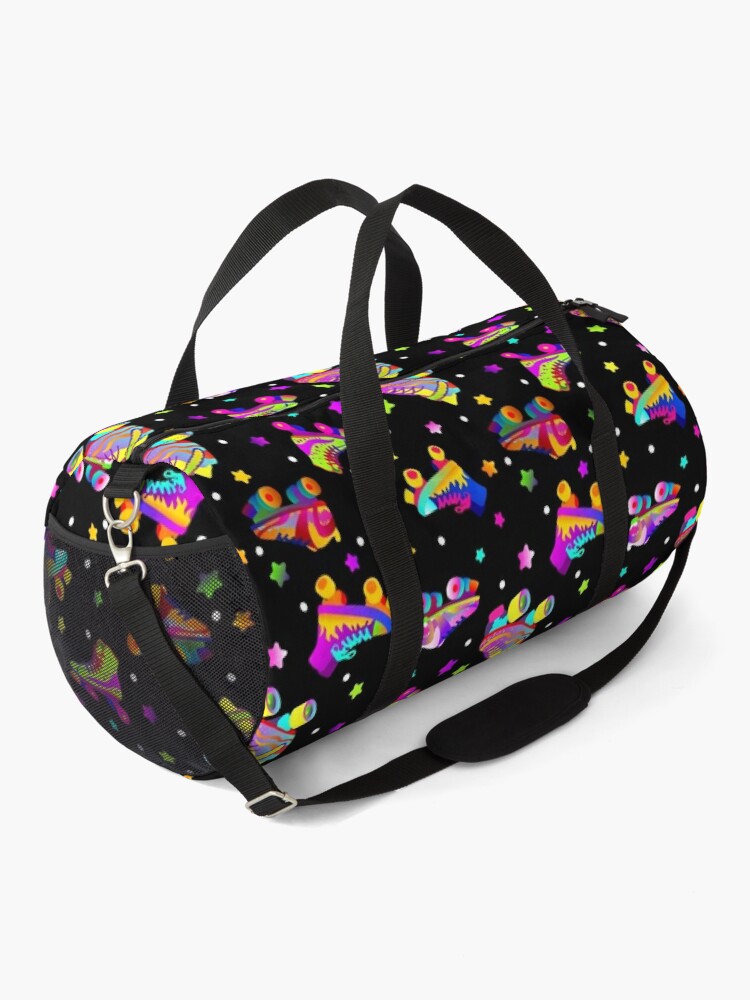 Alternate view of Roller Skates Colorful Pattern Duffle Bag