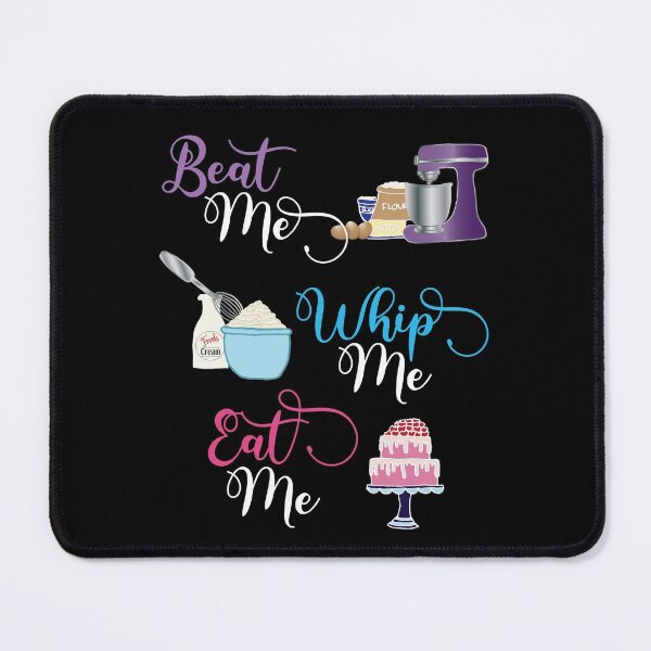 Item preview, Wicked Witty Bakers Pun Beat Me, Whip Me, Eat me designed and sold by Karen McFarland.