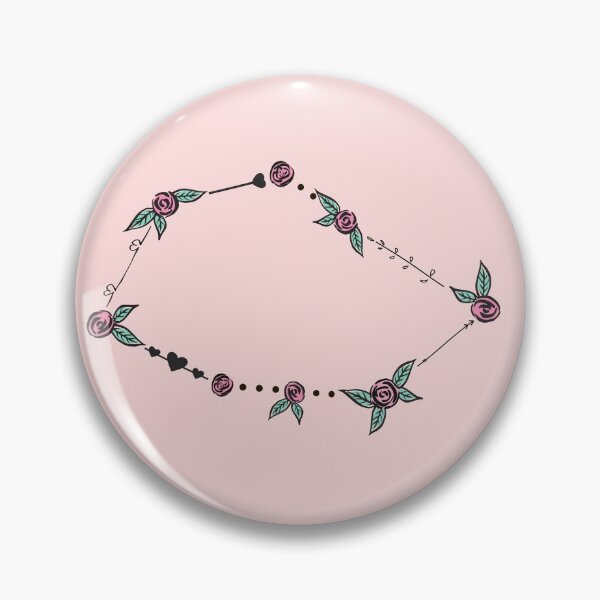 Item preview, Vela (velas) Constelación de rosas y corazones Doodle designed and sold by EndlessDoodles.