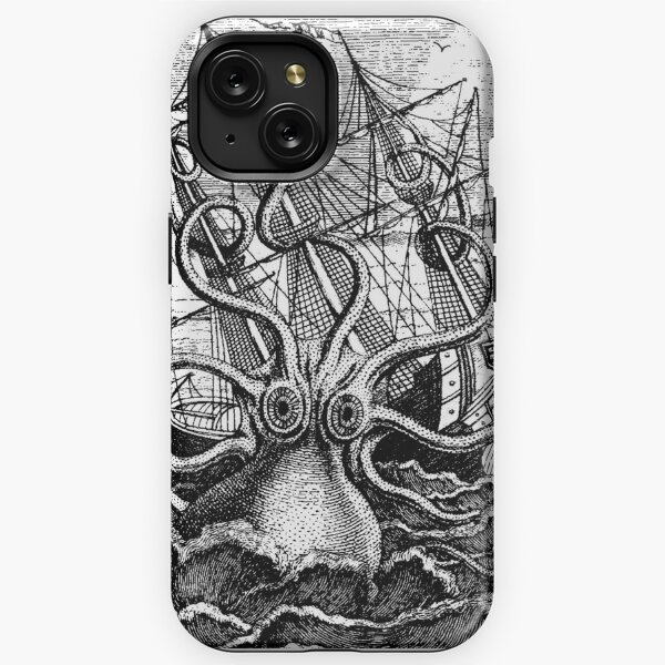 In The Bay- Tough iPhone Case – Octopus Ink