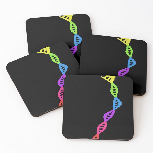 Artikelvorschau, Rainbow Double Helix - Retro entworfen und verkauft von NobodysHero.