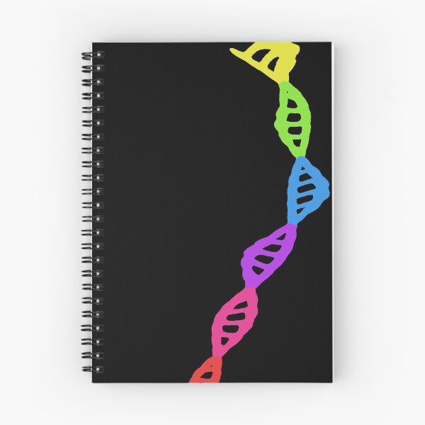 Item preview, Rainbow Double Helix - Retro designed and sold by NobodysHero.