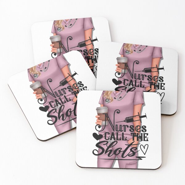 Item preview, Nurses call the shots designed and sold by craftduck.