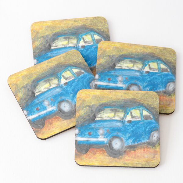 Item preview, Fiat 500 blue designed and sold by walterfest.