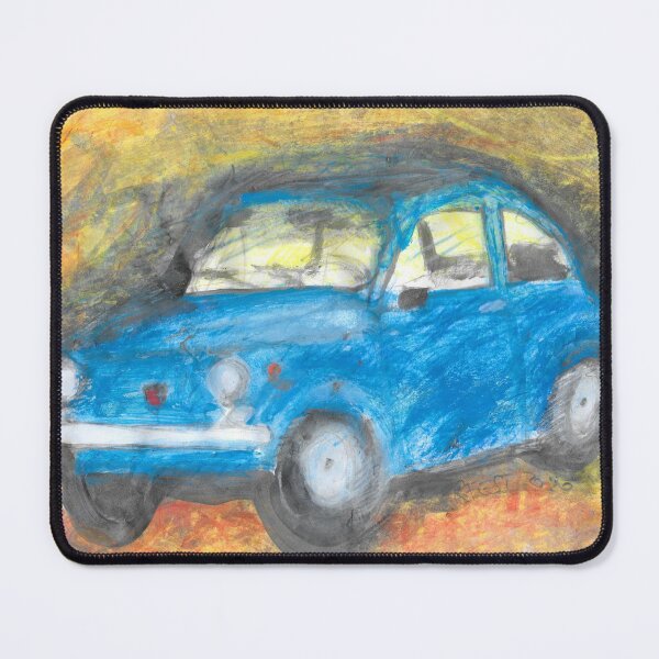 Item preview, Fiat 500 blue designed and sold by walterfest.