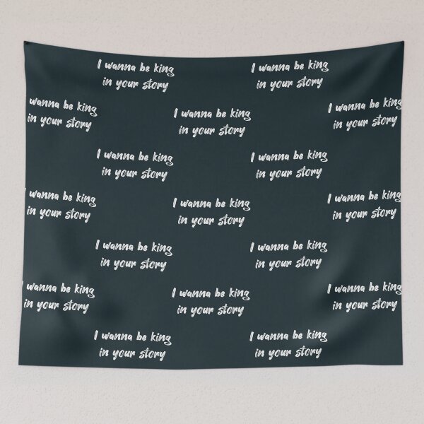 Item preview, Dermot Kennedy I Wanna Be King in Your Story designed and sold by PeterHarperia.