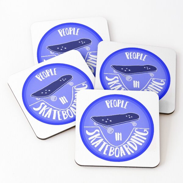 Item preview, People In Skateboarding (Blue) designed and sold by jaybooysen28.