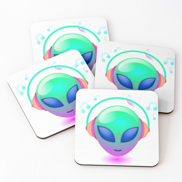 Item preview, Alien With Headphone Music  designed and sold by EpicArtz.