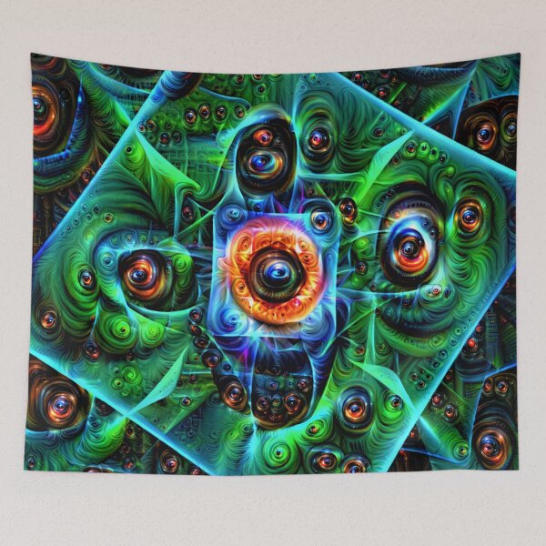 Item preview, psychedelic mystical pattern 7 designed and sold by BelAnnGrey.