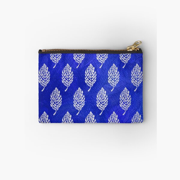Item preview, Metallic accent leaf with stormy textured pattern designed and sold by DesignGardenia.