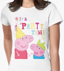 Camiseta entallada para mujer SIHALANG01 Peppa Pig Tour 2016