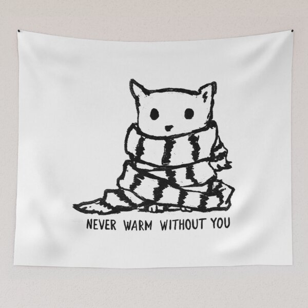 Item preview, Cute Cats T-ShirtNever Warm Without You designed and sold by CollyAsban.