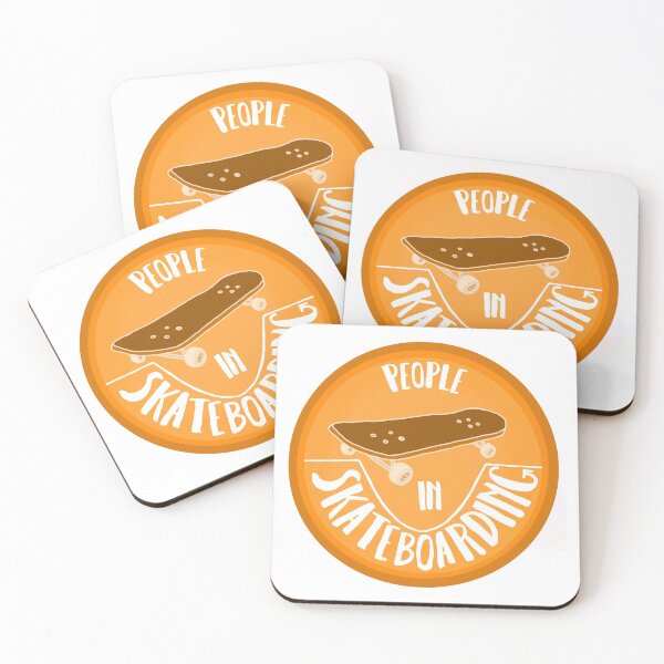 Item preview, People In Skateboarding (Orange) designed and sold by jaybooysen28.