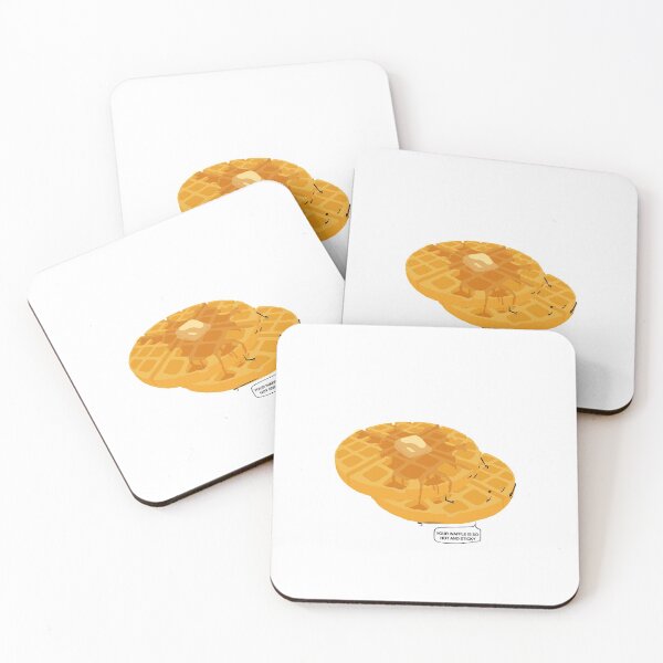 Item preview, YOUR WAFFLE IS SO HOT AND STICKY designed and sold by Seedy-Avocado.
