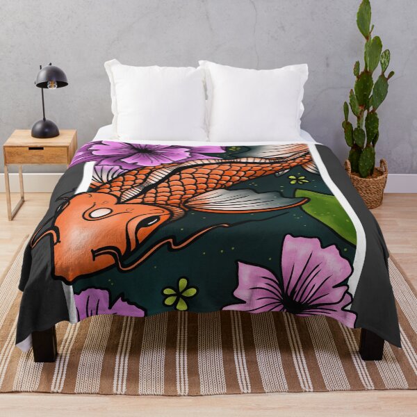 Item preview, Koi Fish With Nature designed and sold by TrisBrick.