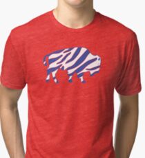 Buffalo Zubaz Tri-blend T-Shirt