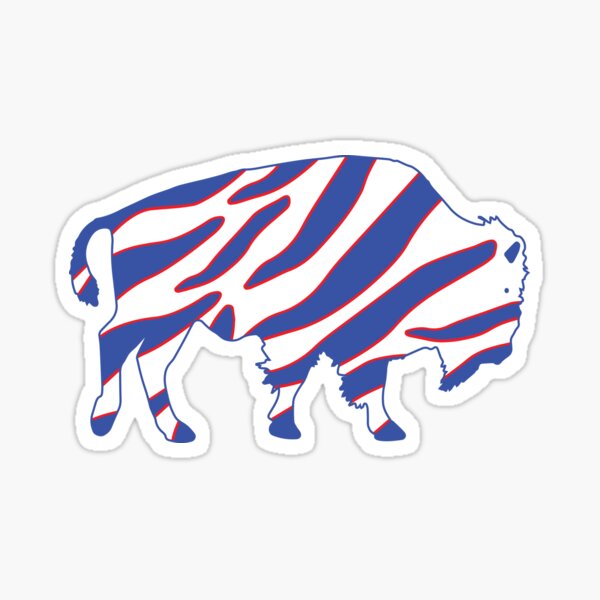 Buffalo Zubaz Sticker for Sale by sevenonesix