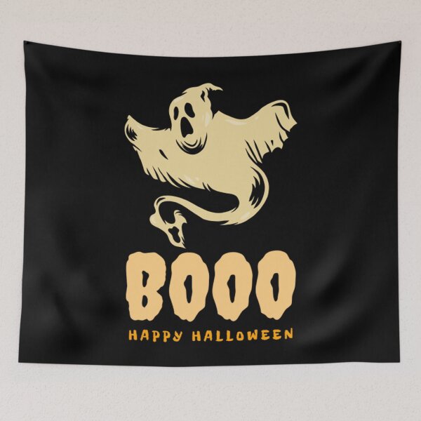 Item preview, Camiseta de Halloween Boo Happy Halloween Ghost designed and sold by CollyAsban.