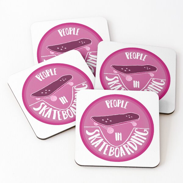 Item preview, People In Skateboarding (Pink) designed and sold by jaybooysen28.