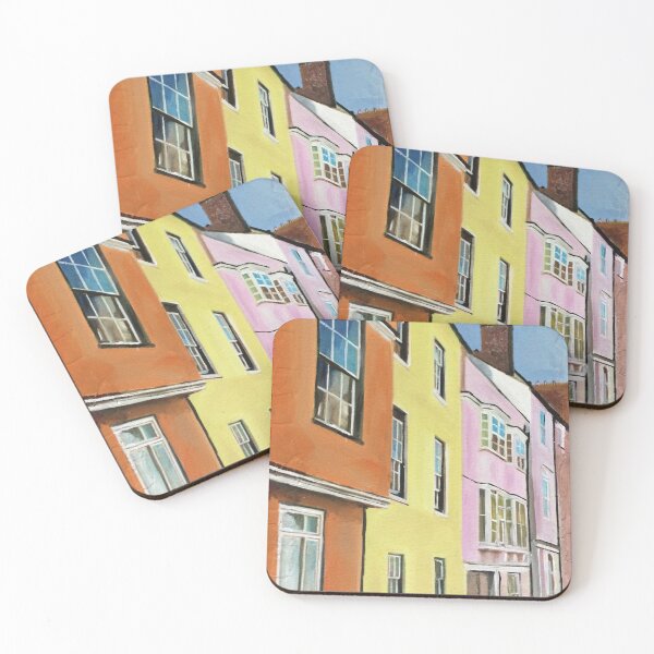 Item preview, Oxford, Pastel Coloured Houses designed and sold by golan22may.