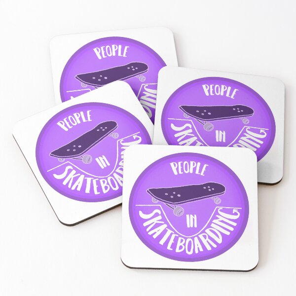 Item preview, People In Skateboarding (Purple) designed and sold by jaybooysen28.