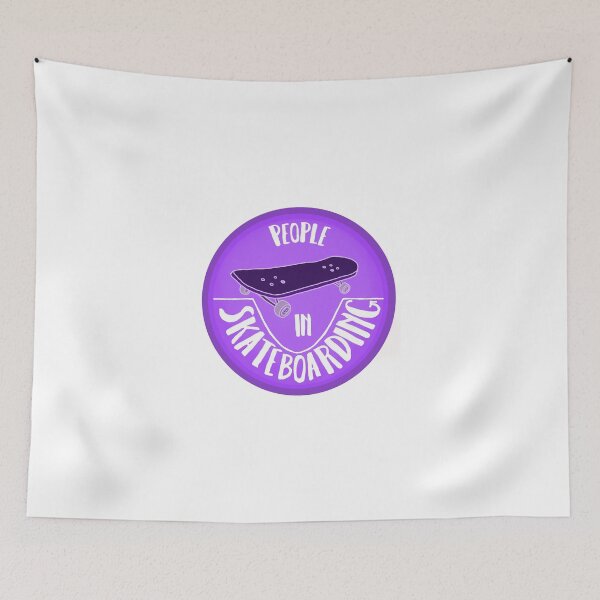 Item preview, People In Skateboarding (Purple) designed and sold by jaybooysen28.