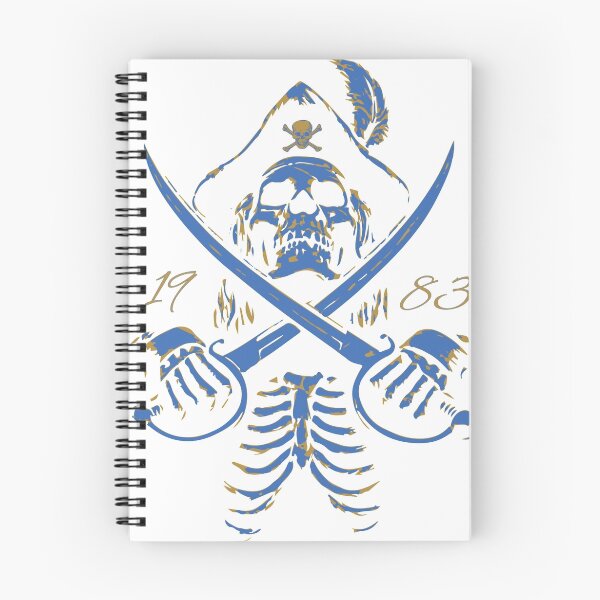 Item preview, Pirate Skeleton Blue & Gold  designed and sold by sevenonesix.