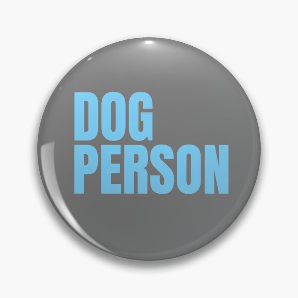 Item preview, Dog person -Text Design in Blue designed and sold by katiekendall.