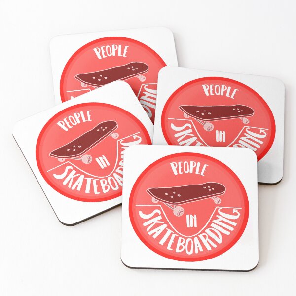 Item preview, People In Skateboarding (Red) designed and sold by jaybooysen28.